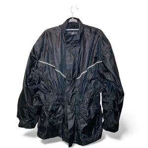 Thunder under XL rain gear
